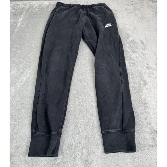 Nike Sportswear Club Fleece Joggers Men's Size Small Black - Picture 1 of 14